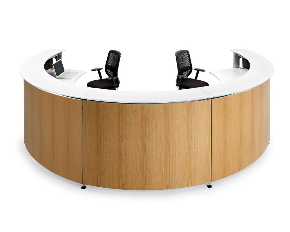 Mostradores de recepción